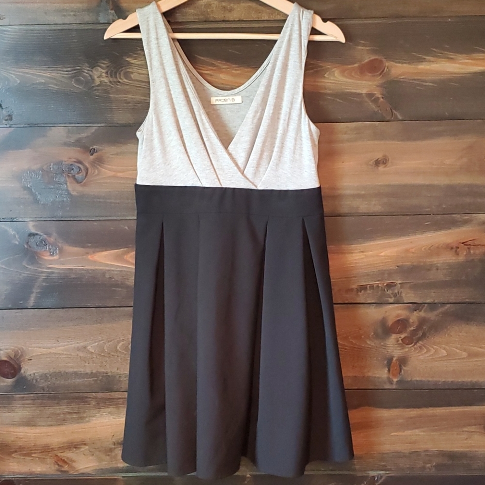 Black and Gray Dress